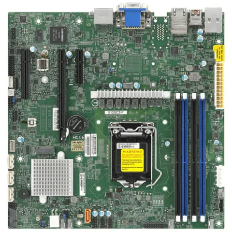 Серверная материнская плата SuperMicro X12SCZ-F-B
