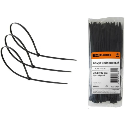 Хомут TDM ЕLECTRIC SQ0515-0207, 100шт