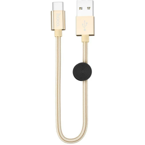 Кабель USB - USB Type-C, 0.25м, HOCO X35 Gold (HC-07468)