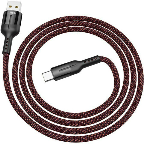 Кабель USB - USB Type-C, 1м, HOCO U68 Black (HC-10604)