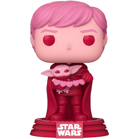 Фигурка Funko POP! Bobble Star Wars Valentines Luke Skywalker With Grogu