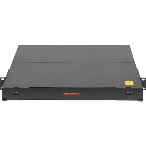 Оптический кросс NIKOMAX NMF-RP12-BLANK-CT-MTP-1U-BK