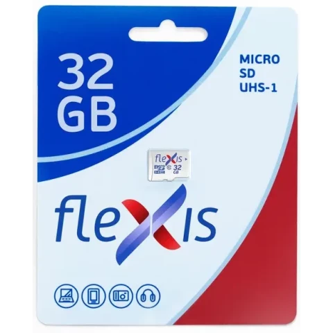 Карта памяти 32Gb MicroSD Flexis (FMSD032GU1)