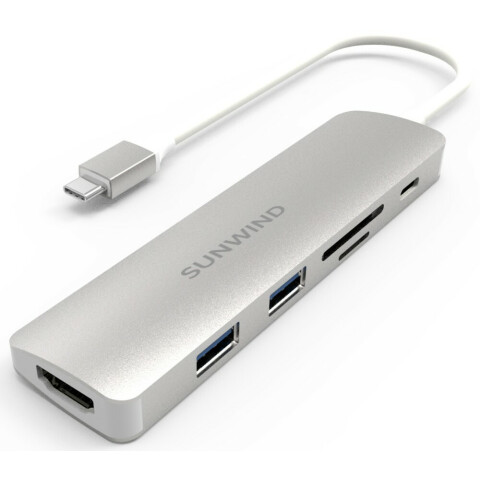 USB-концентратор SunWind SW-DS029-S