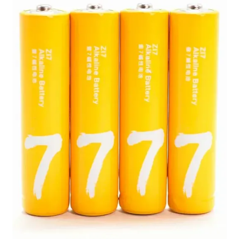 Батарейка Xiaomi Alkaline Rainbow Zi7 Yellow (4 шт)