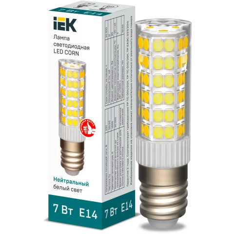 Светодиодная лампочка IEK LLE-CORN-7-230-40-E14 (7 Вт, E14)