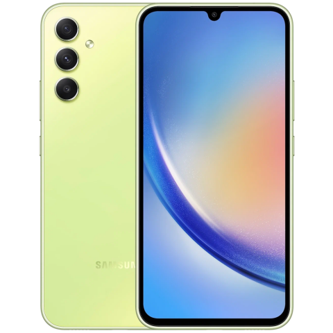 Смартфон Samsung Galaxy A34 6/128Gb Lime (SM-A346ELGAAFC)