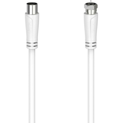 Кабель антенный/коаксиальный (M) - (F), 1.5м, HAMA H-205061