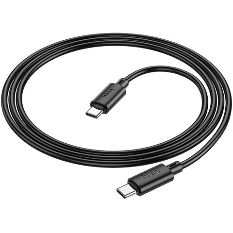Кабель USB Type-C - USB Type-C, 1м, HOCO X88 Black (HC-83363)