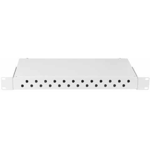 Оптический кросс NIKOMAX NMF-RP24FC-WS-1U-GY-FL