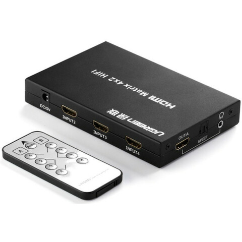 Переключатель HDMI UGREEN 40216