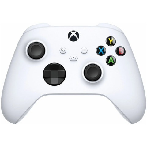 Геймпад Microsoft Xbox Robot White (QAS-00001)