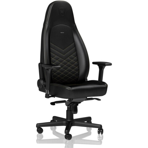Игровое кресло Noblechairs ICON PU-Leather Black/Gold