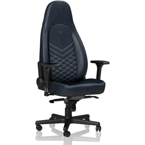 Игровое кресло Noblechairs ICON Real Leather Midnight Blue/Graphite