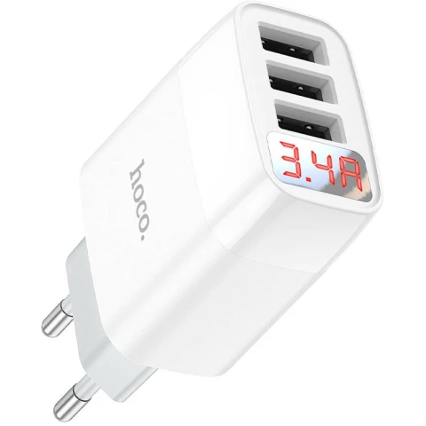 Сетевое зарядное устройство HOCO C93A White