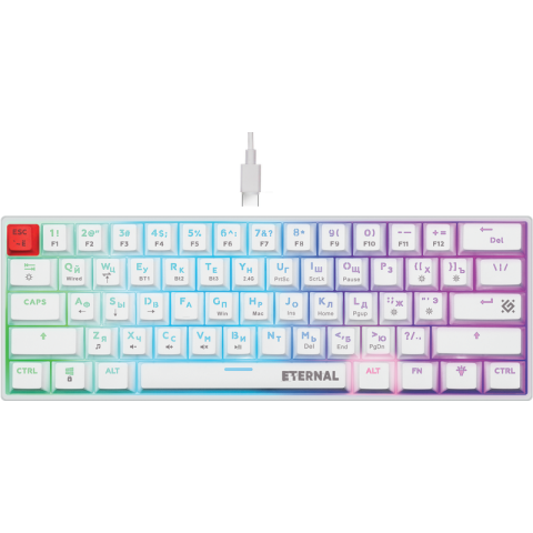 Клавиатура Defender Eternal GK-019 White (45019)