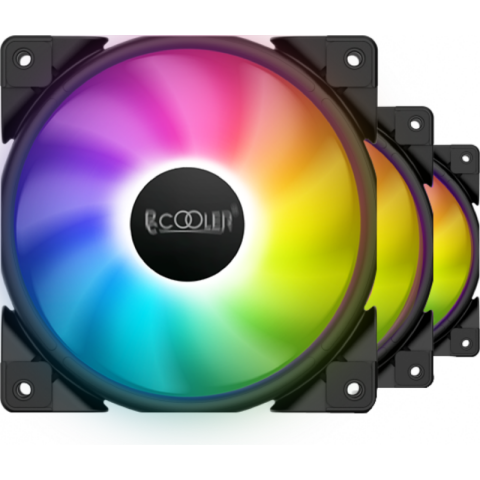 Вентилятор для корпуса PCcooler HALO ARGB KIT (3 IN 1)