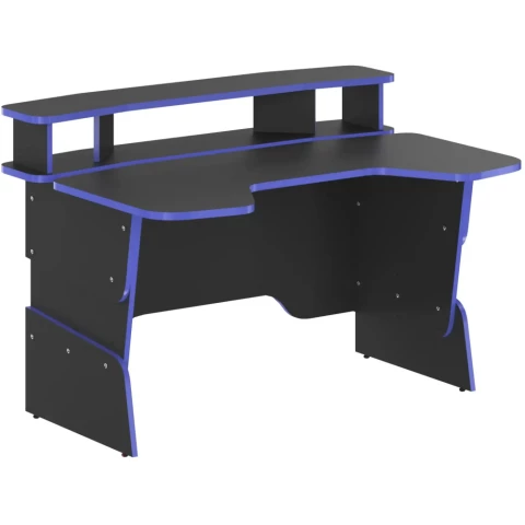 Компьютерный стол Skyland SKILL STG 1390 Антрацит/Синий