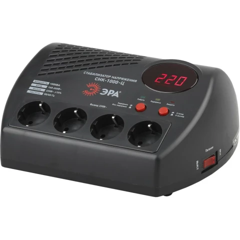 Стабилизатор напряжения ЭРА СНК-1000-Ц