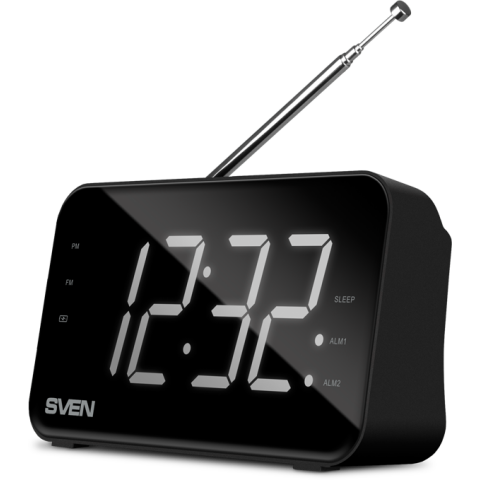 Радиобудильник Sven SRP-100 Black