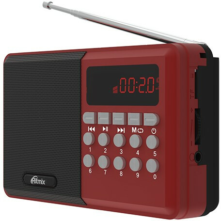 Радиоприёмник Ritmix RPR-002 Red