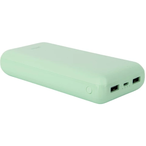 Внешний аккумулятор Perfeo Powerbank COLOR VIBE 20000mAh Mint