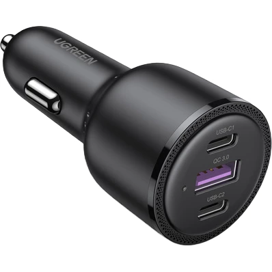 Автомобильное зарядное устройство UGREEN CD239 Black (20467)