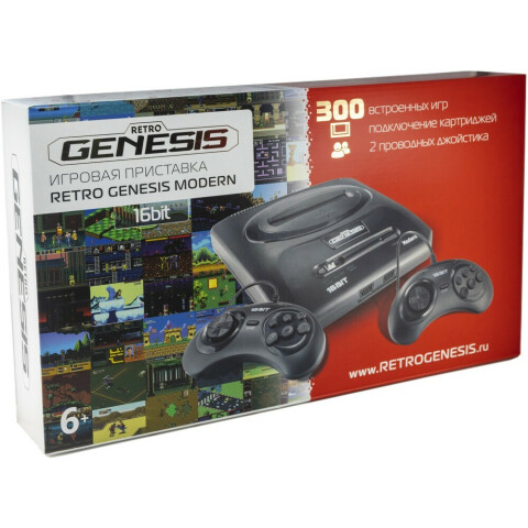 Игровая консоль SEGA Retro Genesis Modern (300 встроенных игр)