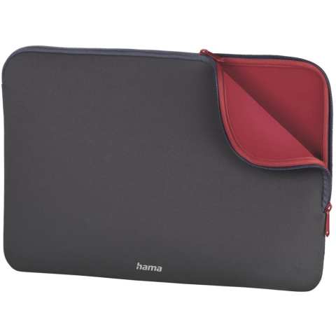 Чехол для ноутбука HAMA Neoprene H-216510 Grey/Red