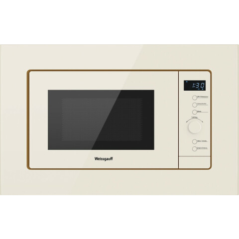 Встраиваемая микроволновая печь Weissgauff HMT-320 BeG Grill