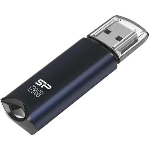 USB Flash накопитель 128Gb Silicon Power Marvel M02 Blue (SP128GBUF3M02V1B)