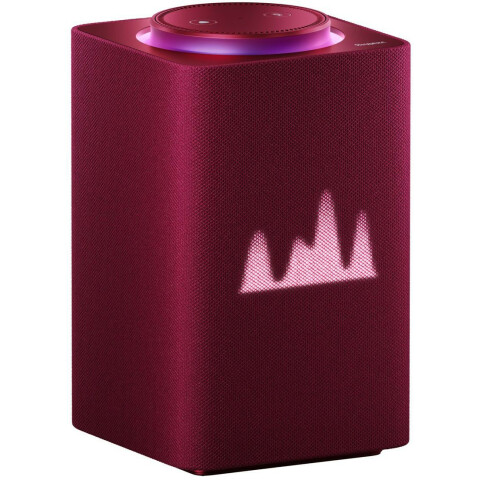 Умная колонка Yandex Станция Макс Zigbee красная (YNDX-00052R)