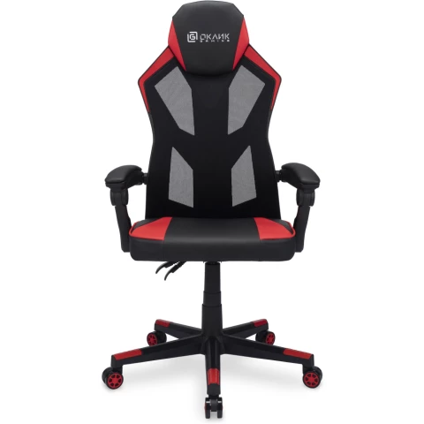 Игровое кресло Oklick 121G Red