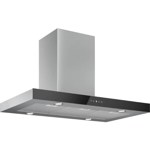 Вытяжка Elikor Агат Island 90Н-1000-Е4Д Stainless Steel/Black