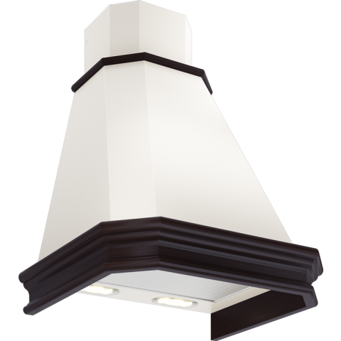 Вытяжка Elikor Пергола 60П-650-П3Л Beige/Oak Wenge