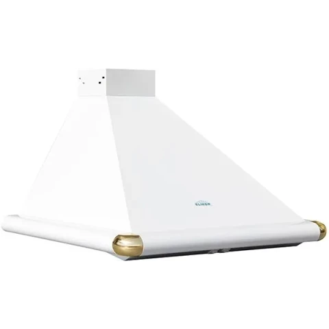 Вытяжка Elikor Сатурн 50П-180-В1Л White/Gold