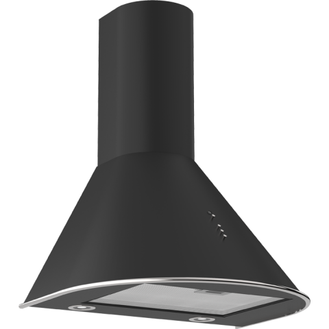 Вытяжка Elikor Омега 60П-650-К3Д Black/Stainless Steel