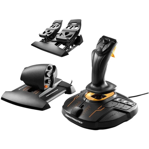 Джойстик + Рычаг + Педали ThrustMaster T-16000M FCS Flight Pack (2960782)