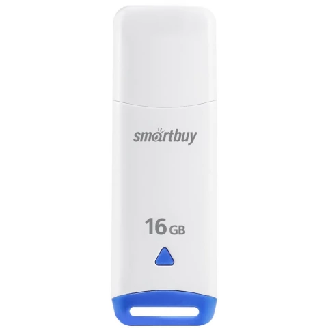 USB Flash накопитель 16Gb SmartBuy Easy White (SB016GBEW)