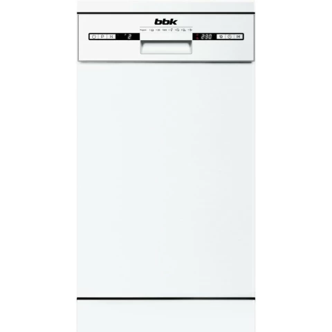 Отдельностоящая посудомоечная машина BBK 45-DW119D White