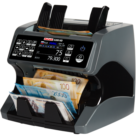 Счётчик банкнот DoCash 3200 HD