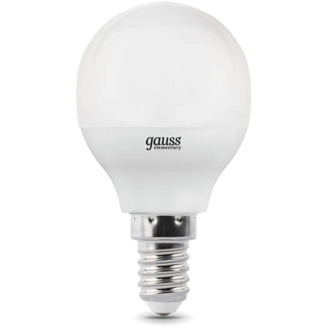 Светодиодная лампочка Gauss Elementary Globe 4100K (6 Вт, E14) 10 шт.