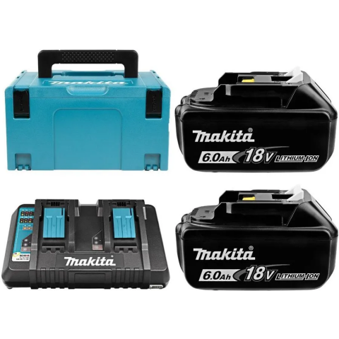 Зарядное устройство + АКБ Makita BL1860B
