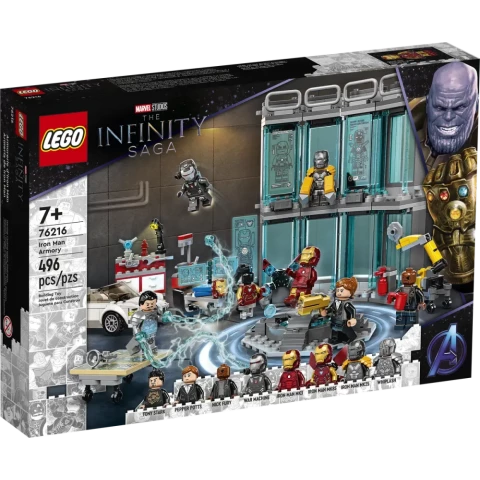 Конструктор LEGO Marvel Iron Man Armory