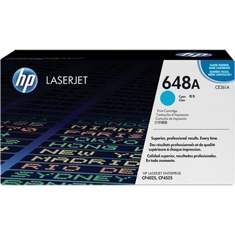 Картридж HP CE261A (№648A) Cyan