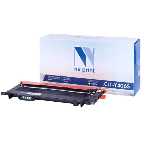 Картридж NV Print CLT-Y406S Yellow