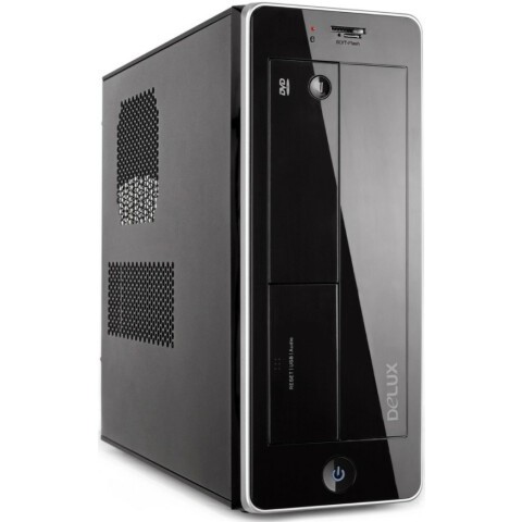 Корпус Delux ML113 400W Black/Silver
