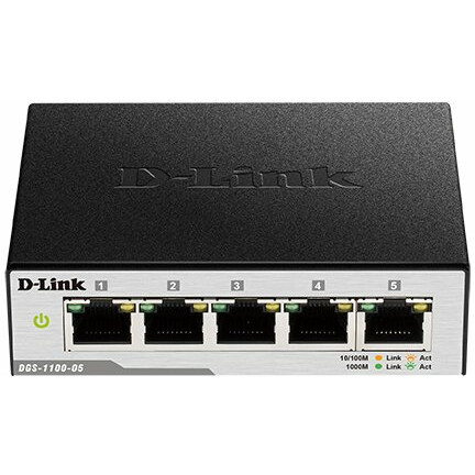 Коммутатор (свитч) D-Link DGS-1100-05