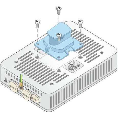 Крепление HPE JW056A AP-270-MNT-ADP 228 outdoor Mounting Adapter