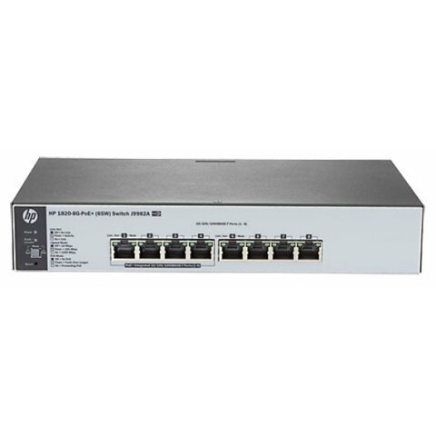 Коммутатор (свитч) HPE J9982A 1820-8G-PoE+ (65W)